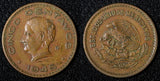 Mexico ESTADOS UNIDOS MEXICANOS Bronze 1945 5 Centavos WWII ISSUE KM# 424 (935)