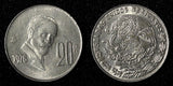 Mexico Copper-Nickel 1976 Mo  20 Centavos  KM# 442 (27 852)