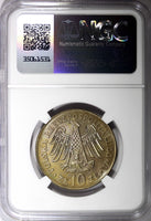 POLAND 1964 10 Zlotych Jagiello University NGC MS64 NICE TONED Y#52.1 (2)