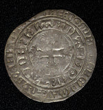 NETHERLANDS HOLLAND William V of Bavaria (1345-1389) Silver Double Groat 3.64g.