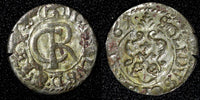 Livonia Riga CARL XI of Sweden (1660-1697)Silver 1661 Solidus,Schilling KM#55(9)