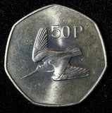 Ireland Republic Copper-Nickel 1978 50 Pence 30 mm  KM# 24 (28 962)
