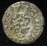 Livonia Riga CARL XI of Sweden (1660-1697)Silver 1661 Solidus,Schilling KM#55(9)