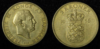 Denmark Frederik IX  1956 C S 2 Kroner  31mm 1st Year Type  KM# 838.2 (27 719)