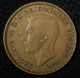 Great Britain George VI Bronze 1947 1 Penny KM# 845 (28 922)