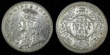 India-British George V Silver 1918 (C) Rupee Calcutta Mint KM# 524 (27 325)