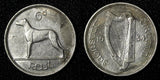 Ireland Republic Nickel 1934 6 Pence Irish Wolfhound Royal Mint-600,00 KM# 5 (8)