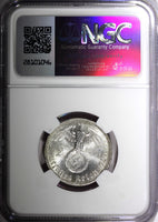 Germany-Third Reich Silver 1939 A 2 Reichs Mark NGC MS63 Hindenburg KM# 93 (028)