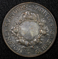 Norwegian Women's Public Health Association - Norway 1900 Silver Medal (22 948)