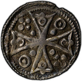 BELGIUM BRABANT Henry I (1211-1235) Silver Denier PCGS AU55 TOP GRADED (17)