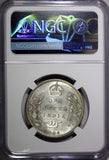 India-British Edward VII Silver 1904(C) Rupee Silver (.917) NGC AU58 KM# 508 (1)