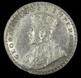 India-British George V Silver 1914 (C) Rupee Calcutta Mint KM# 524 (27 332)