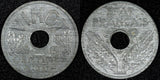 FRANCE  Vichy French State Zinc 1941 20 Centimes WWII Issue 24mm KM# 899 (930)