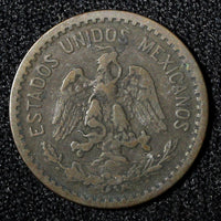 Mexico ESTADOS UNIDOS MEXICANOS Bronze 1912 Mo 1 Centavo KM# 415 (445)