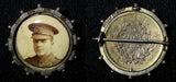Burmese coin 1800's British Officer Pin WWI 4 Hallmarkes Silver 9.56g. RARE
