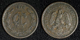 Mexico ESTADOS UNIDOS MEXICANOS Bronze 1910 1 Centavo Wide Date KM# 415 (27 440)