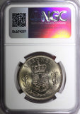 DENMARK Frederik IX Copper-Nickel 1964 5 Kroner NGC MS65 KM# 853.1 (11)