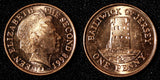 Jersey Elizabeth II 1998 1 Penny Le Hocq Tower BU KM# 103 RANDOM PICK (1 C)