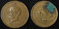 Mexico ESTADOS UNIDOS MEXICANOS Bronze 1944 5 Centavos WWII ISSUE KM# 424 (930)