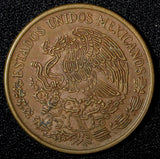 Mexico ESTADOS UNIDOS MEXICANOS Bronze 1974 Mo  20 Centavos KM# 441 (27 523)