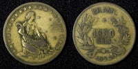 BRAZIL Aluminum-Bronze 1924 1000 Reis 1st Year Type KM# 525 (27 662)