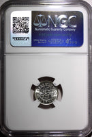 Netherlands East Indies Wilhelmina I Silver 1938  1/10 Gulden NGC MS63 KM#318(2)