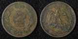 MEXICO  Bronze 1925 Mo 2 Centavos KM# 419 (27 890)