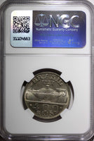 BRAZIL Oswaldo Cruz Copper-Nickel 1937 400 Reis NGC MS64 KM# 539 (029)