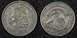 US Silver 1833 Half Dime Liberty Cap (no mint mark) ch.XF Toned KM# 47 (866)