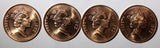 FIJI Elizabeth II 1992 2 Cents Palm fan UNC KM# 50a Random Pick (1 Coin) (036)