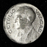 BRAZIL Dr. Getulio Vargas Copper-Nickel 1938 100 Reis 1st Year  KM# 544 ( 602)
