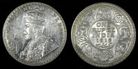 India-British George V Silver 1919 (C) Rupee Calcutta Mint KM# 524 (27 323)