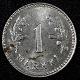 FINLAND Iron 1949 H 1 Markka  aUNC KM# 30b (27 183)