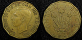 Great Britain George VI 1937 3 Pence 1st Year Type KM# 849 (24 181)