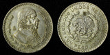 Mexico ESTADOS UNIDOS MEXICANOS Silver 1962 Peso Jose Morelos  KM#459 (28 491)