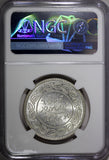 India-Princely States KUTCH George VI Silver 1941 VS1998 5 Kori NGC MS62 Y75 (9)