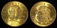 Mexico ESTADOS UNIDOS MEXICANOS 1955 5 Centavos Better Date BU KM# 426 (27 389)