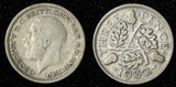 GREAT BRITAIN George V Silver 1932 3 Pence  KM# 831  (28 781)
