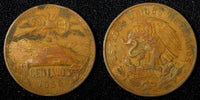 MEXICO  Bronze 1956 Mo 20 Centavos  KM# 440 (27 541)