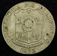 Philippines 1972 50 Sentimos Marcelo H. del Pilar. 27mm KM# 200 (27 048)