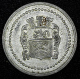 FRANCE Emergency coinage NOTGELD 1919 10 Centimes Ville de GEX-Ain El Mon# 10.2