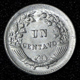 PERU Zinc 1961 1  Centavo Lima mint KM# 227 (30 100)