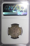 RUSSIA Catherine II Silver 1766 MMD 20 Kopecks Moscow Mint NGC AU55 C#63a.1 RARE
