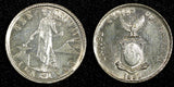 Philippines Silver 1937 M 10 Centavos 1sT Year Type Toned High Grade KM# 181 (2)