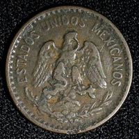 Mexico ESTADOS UNIDOS MEXICANOS Bronze 1910 1 Centavo Wide Date KM# 415 (27 440)