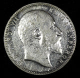 India-British Edward VII Silver 1904 Rupee Silver (.917) 30.6 mm KM# 508 (338)