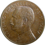 Italy Vittorio Emanuele III Bronze 1915 R 2 Centesimi UNC KM# 41 (23 666)