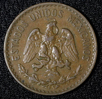 MEXICO  Bronze 1935 Mo 2 Centavos 	SCARCE DATE  KM# 419 (27 889)
