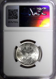 EGYPT Silver AH1378 1959 10 Piastres NGC MS64 1st anniversary of UAR KM# 392 (0)