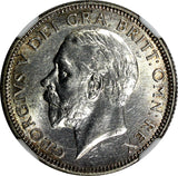 GREAT BRITAIN George V Silver 1926 1 Shilling NGC MS62 1st Year Type KM# 829 (7)